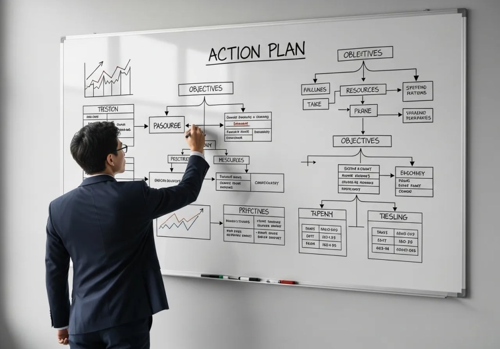 Plan de acción de una empresa