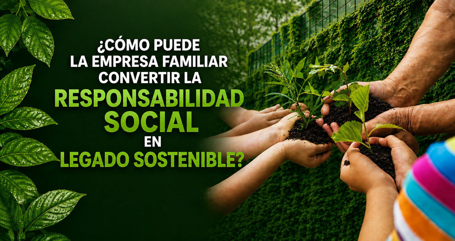 ¿Cómo puede la empresa familiar convertir la responsabilidad social en legado sostenible?