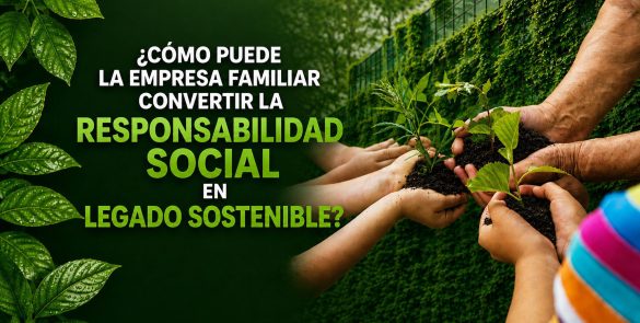 ¿Cómo puede la empresa familiar convertir la responsabilidad social en legado sostenible?