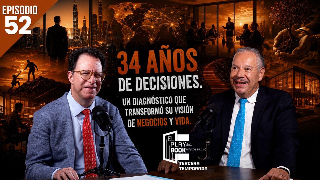 34 años de decisiones. Un diagnóstico que transformó su visión de negocios y vida.