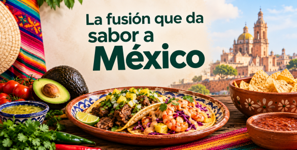 La fusión que da sabor a México